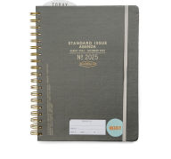 2025 Charcoal Standard Issue Medium 17-month Weekly Planner