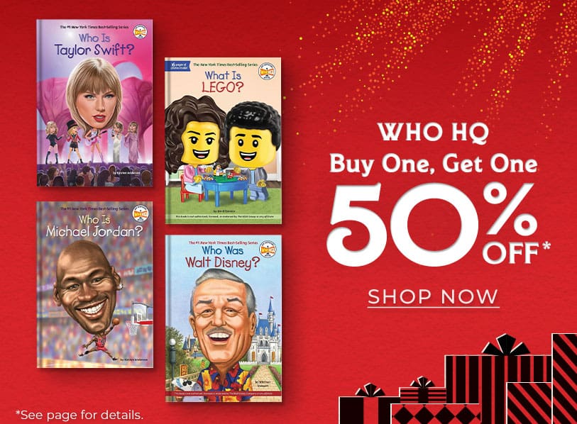 Buy One, Get One 50% Off WhoHQ Books.  Shop Now