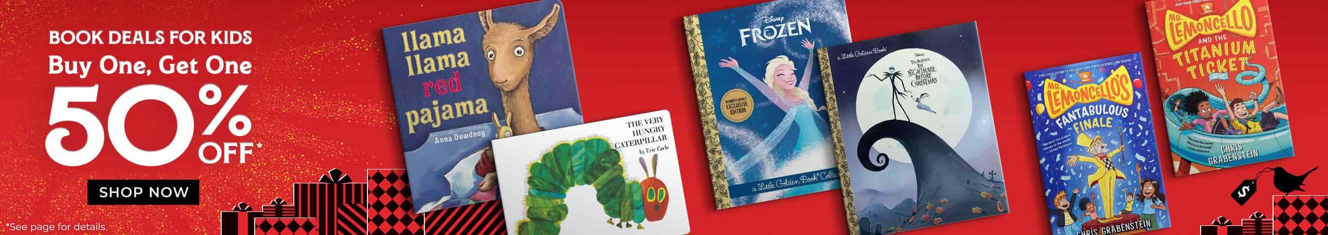 Book Deals for Kids'. Buy One, Get One 50% Off. Shop Now