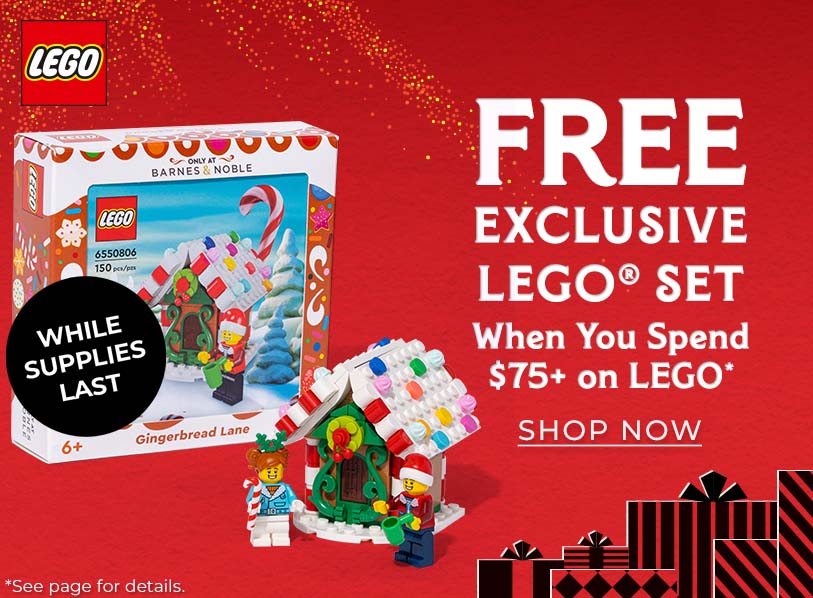 Free Exclusive LEGO® Set When You Spend $75+ on LEGO* Shop Now  While Supplies Last