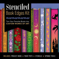 Stenciled Book Edges Kit